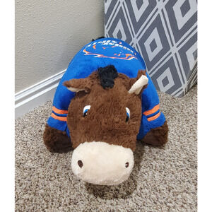 My Pillow Pets Boise State Broncos Plush Pillow NCAA Mascot Horse Stuffed Animal